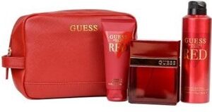 Guess Seductive Red Eau de Toilette 4 Piece Gift Set for Men 100ml