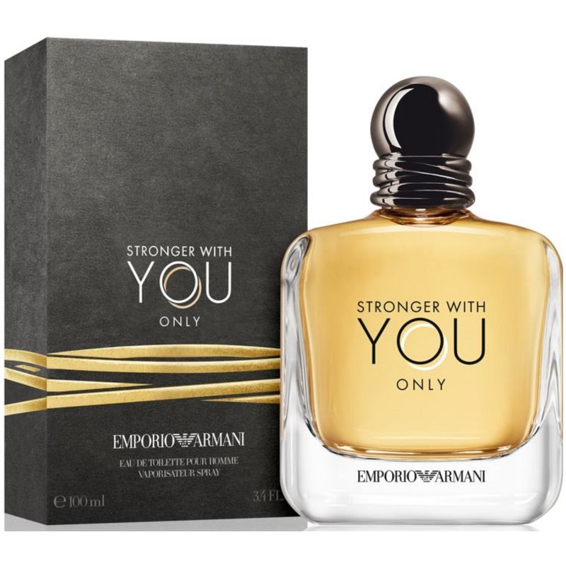 Giorgio Armani Stronger With You Only Eau De Toilette for Men 100ml ...