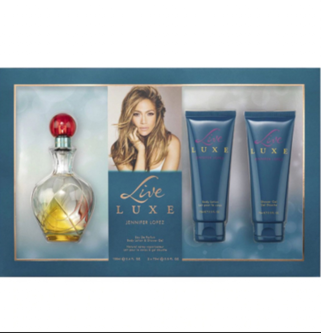 Jennifer Lopez Live Luxe 3 Piece Gift Set for Women