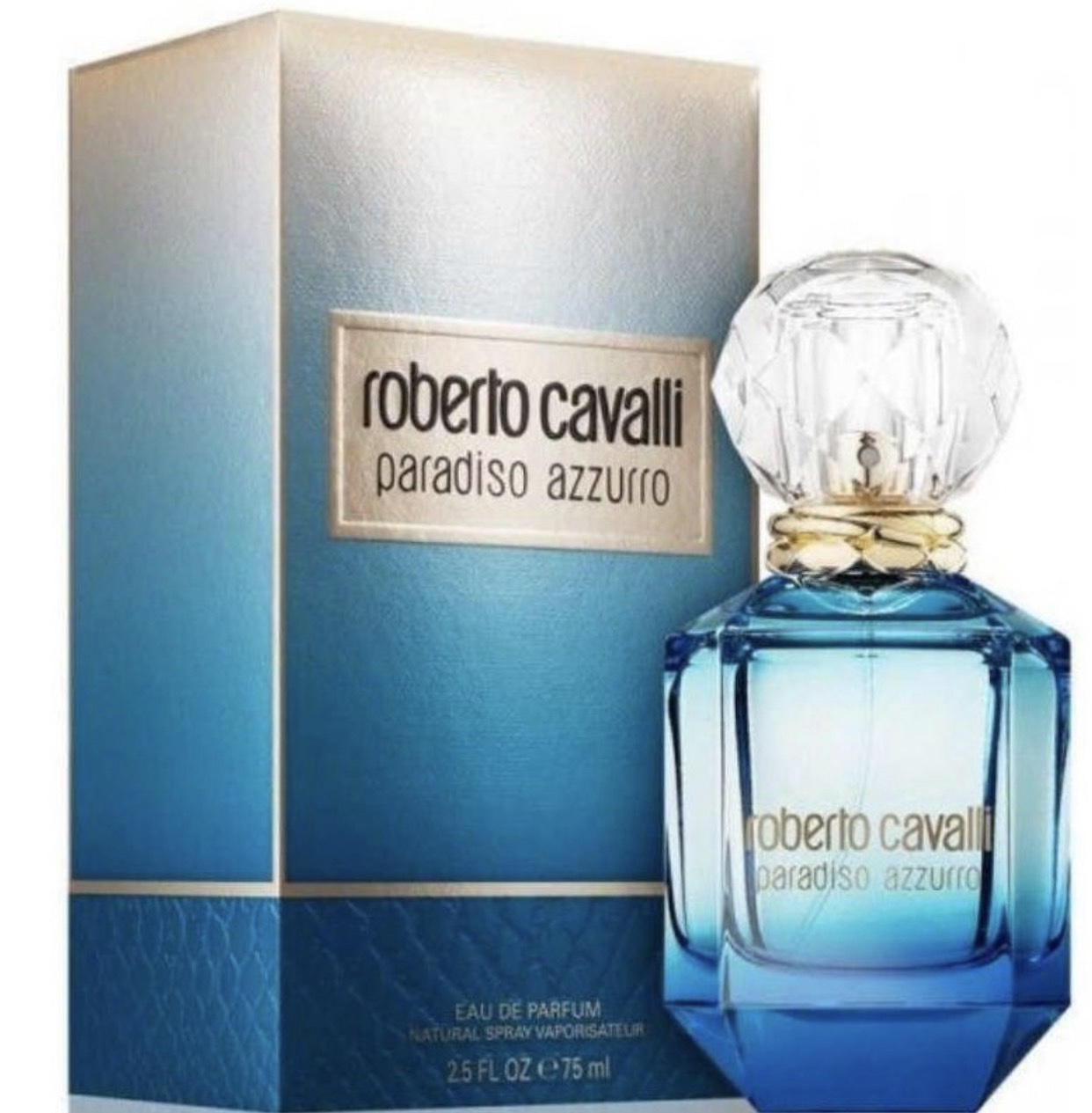 Roberto Cavalli Paradiso Azzuro For Women Eau De Parfum 75ml